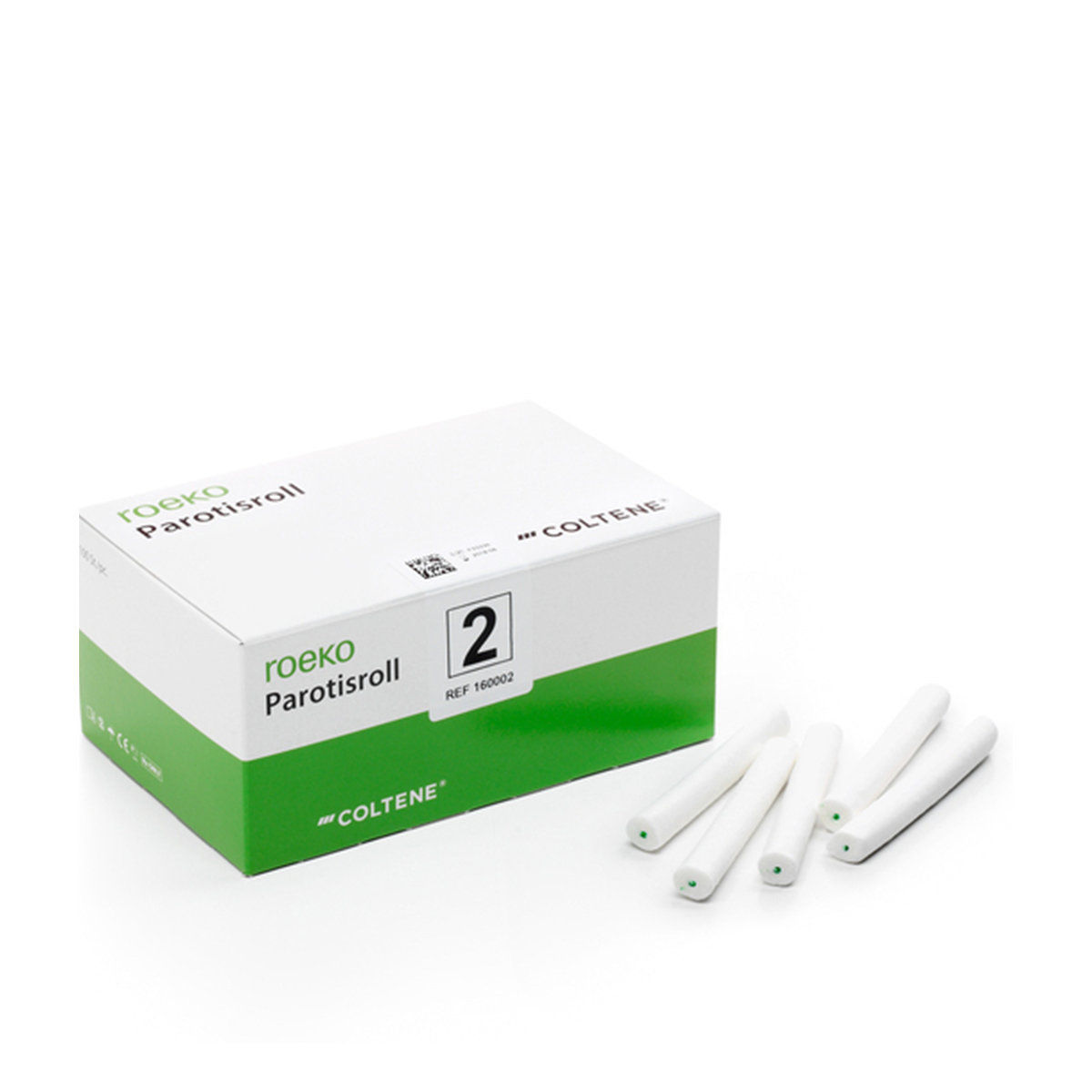  Parostiroll - Gòn cuộn nguyên cung răng  - Hộp 100 cái 