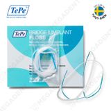  Bridge Implant Floss Chỉ nha khoa cho răng implant và cầu mão răng - Vỉ 5 sợi 