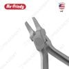  Tweed Pliers, Slim - Kềm uốn dây đầu mỏng - Túi 1 cái 