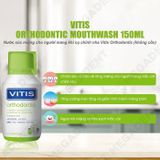  Orthodontic - Nước súc miệng cho người chỉnh nha, niềng răng, mang khí cụ chỉnh nha - Chai 150ml 