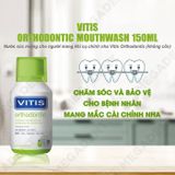  Orthodontic - Nước súc miệng cho người chỉnh nha, niềng răng, mang khí cụ chỉnh nha - Chai 150ml 