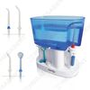 Flosser Classic - Máy tăm nước gia đình (dùng được cho người niềng răng, có đầu cạo lưỡi) - Bộ (1 máy + 5 đầu tăm)