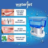  Flosser Classic - Máy tăm nước gia đình (dùng được cho người niềng răng, có đầu cạo lưỡi) - Bộ (1 máy + 5 đầu tăm) 