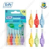  Interdental Brushes Extra Soft - Cây chải kẽ răng siêu mềm - Vỉ 6 cây + 1 nắp đậy 