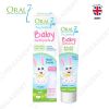  Tiny Teeth Baby Toothpaste Combo with Fingerbrush - Kem đánh răng dành cho bé từ 3 tháng tuổi, có kèm đầu chải silicone 40ml 
