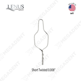  Short Twisted Ligature - Kẽm buộc mắc cài ngắn - Hộp 500 dây 