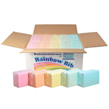  Rainbow bib-5colors assort - Khăn choàng bệnh nhân - Thùng 500 cái 