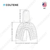  President Impression Tray - Khay lấy dấu nhựa có lỗ -  Túi 12 cái 