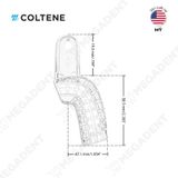  President Impression Tray - Khay lấy dấu nhựa có lỗ -  Túi 12 cái 