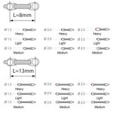  Coil spring - Lò xo đóng khoảng - 1 cái 
