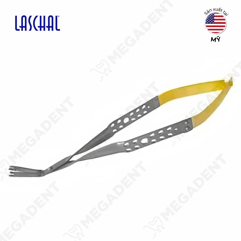  Corn Forceps 45′ Best - Kẹp phẫu tích có lỗ - Hộp 1 cái 