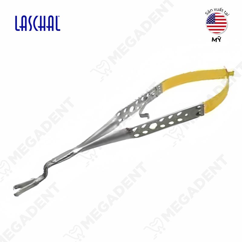  Endo File Forceps. 90° N/S With Thumlok - Kẹp trâm nội nha 90 độ có khóa - Hộp 1 cái 