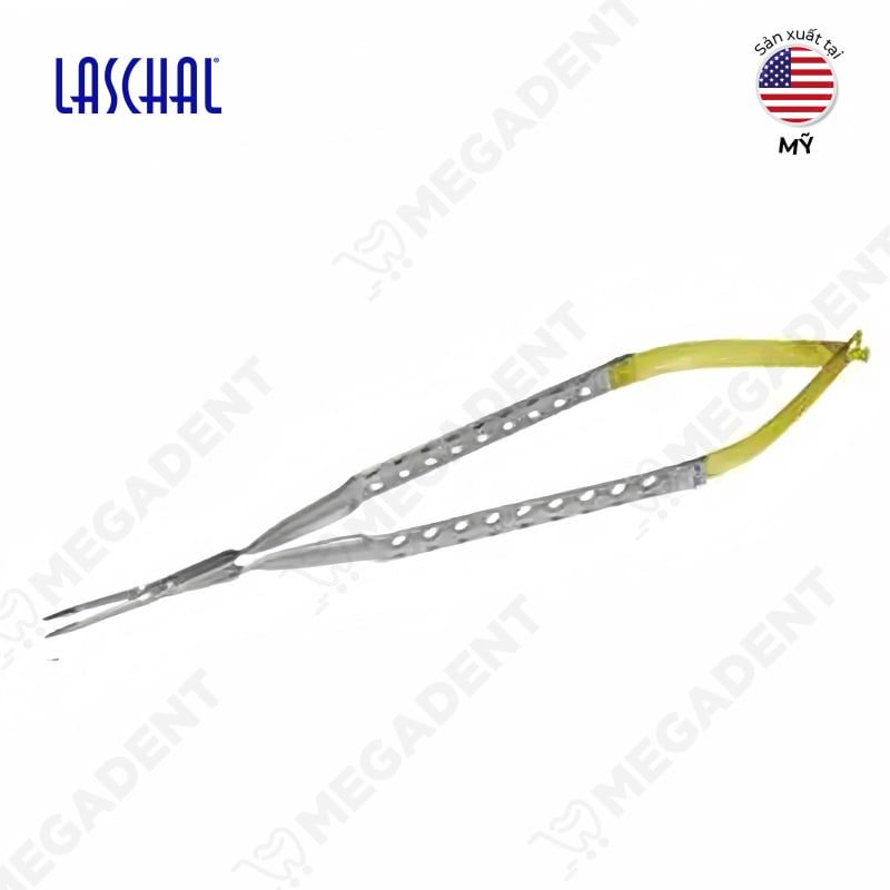  Suture Tying Forcepswith Carbide Inserts And Round Handles - Kẹp phẫu tích không mấu - Hộp 1 cái 
