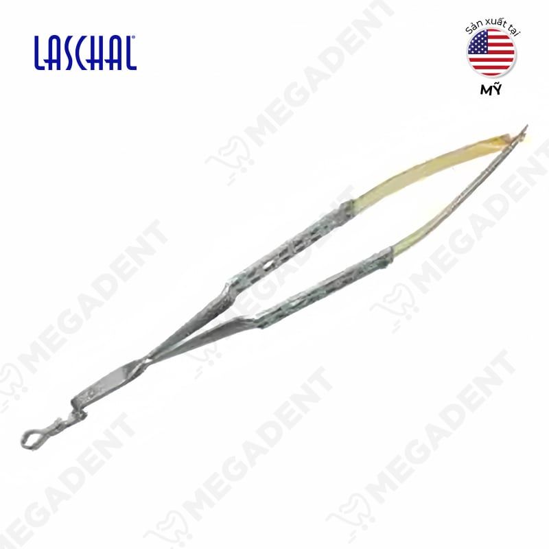  Laschal 90 Degree In-Line Healing Abutments Forceps - Kẹp giữ nắp lành thương abutment - Hộp 1 cái 