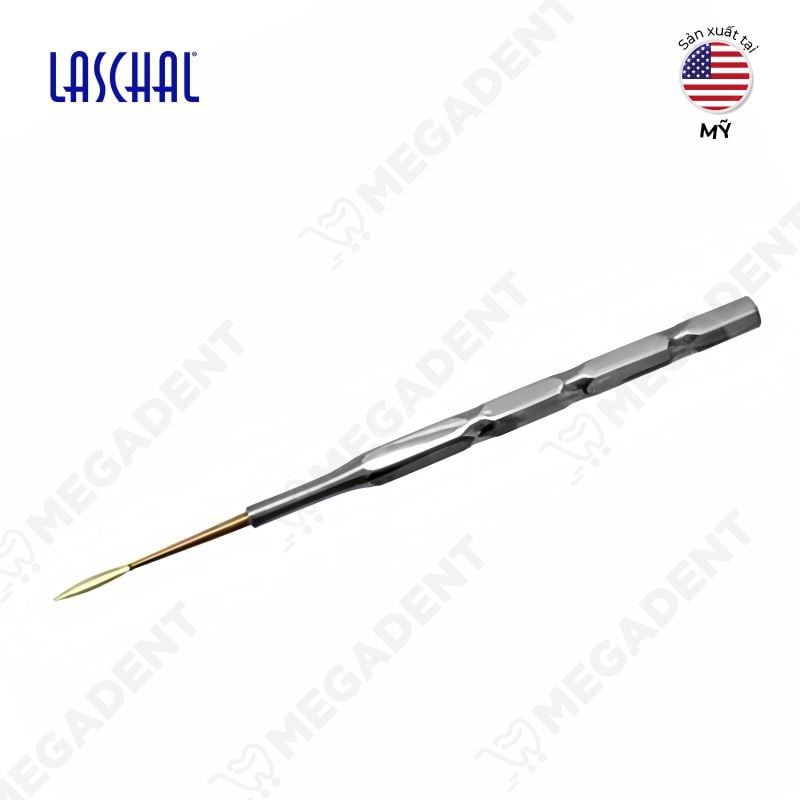  Suture 3/0-7/0 Perio Pick Straight Single-End Moderate Flex Miciro Serrated - Dụng cụ cắt dây chằng nha chu - Hộp 1 cái 