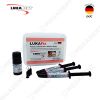  Lukafix-Kit, Pink, 3x3gr. Syrings & Bonder 5ml - Nhựa sửa chữa hàm tháo lắp - hộp 3 tuýp 