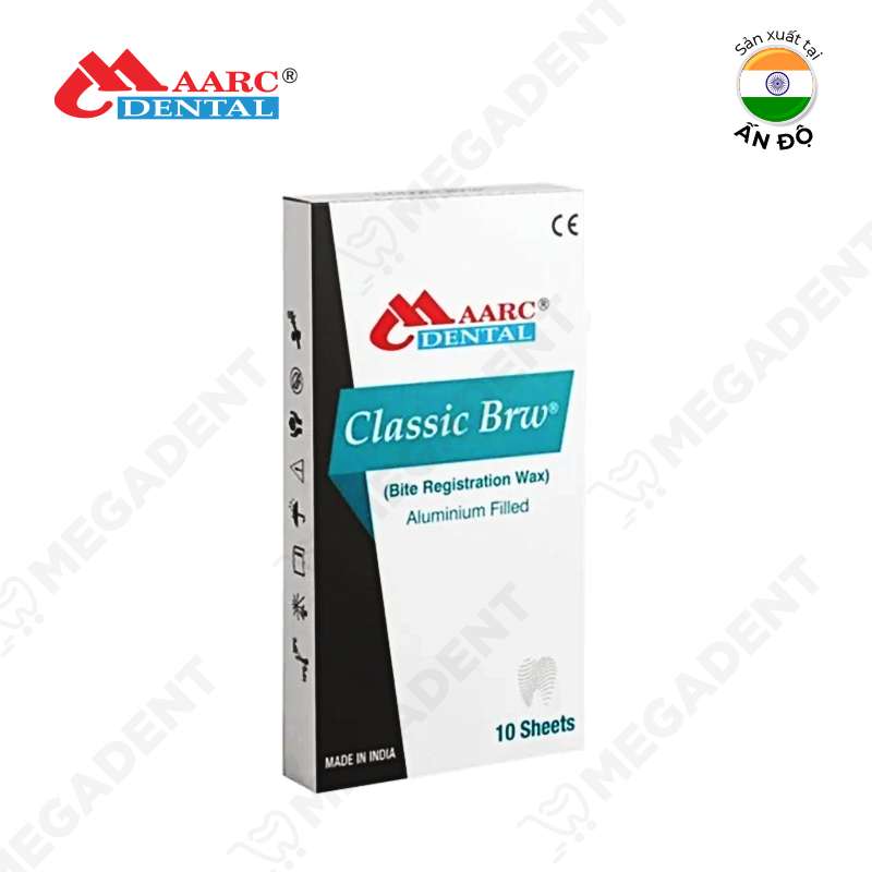  Classic Bite Extra Hard - Sáp lấy dấu khớp cắn - Hộp 10 miếng 