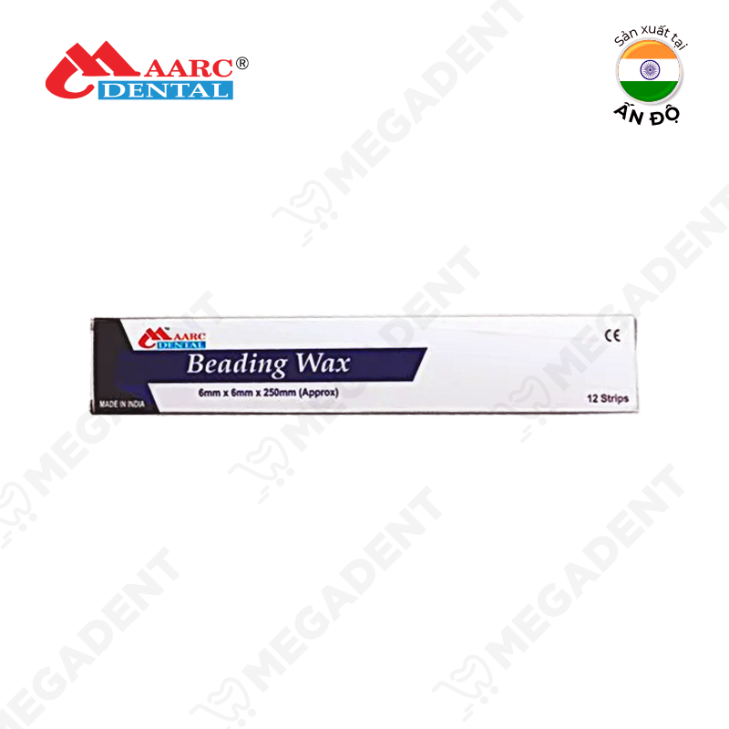  Beading Wax - Sáp viền xung quanh hàm - Hộp 12 miếng 