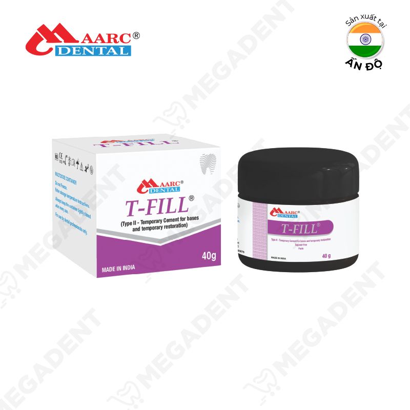  T-Fill - Temporary Filling Material (mint flavor) - Xi măng trám tạm không chứa Eugenol - Hộp 40g 