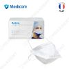  Kolmi OPAir Pro FFP2 White (France) - Khẩu Trang Mỏ Vịt FFP2 Trắng (Pháp) - 1 cái 