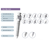  Microimplant - Minivis dùng trong chỉnh nha - Túi 1 cái 