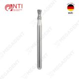  FG, Dia. Barrel Bur - Mũi khoan kim cương dạng thùng - Vỉ 5 mũi 