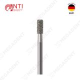  FG, Dia. Cylinder Bur (3 mm) - Mũi khoan kim cương trụ ngắn - Vỉ 5 mũi 