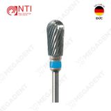  HP, Tungsten Carbide Standard Plain Cut - Mũi khoan thép mài labo trơn chuẩn, xanh dương - Hộp 1 mũi 