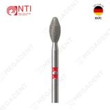  FG, Dia.Trimming Of Sintered Zirconia Bur - Mũi khoan kim cương mài sứ Zirconia - Vỉ 5 mũi 