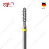  HP, Tungsten Carbide Super Fine Cross Cut - Mũi khoan thép mài labo siêu mịn, màu vàng - Hộp 1 mũi 