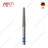  FG, Dia.Trimming Of Sintered Zirconia Bur - Mũi khoan kim cương mài sứ Zirconia - Vỉ 5 mũi 