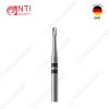  FG, Tungsten caribide Crown Cutter Bur - Mũi khoan thép cắt mão kim loại, 2 vạch đen - Vỉ 5 mũi 