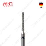  FG, Dia. Round End Taper Bur - Mũi khoan kim cương trụ thuôn đầu tròn dài 8 mm - Vỉ 5 mũi 
