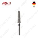  FG, Dia. Round End Taper With Guide Pin Bur - Mũi khoan kim cương hình trụ thuôn đầu pin - Vỉ 5 mũi 