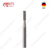  FG, Dia. Cylinder Bur (3 mm) - Mũi khoan kim cương trụ ngắn - Vỉ 5 mũi 