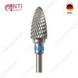  HP, Tungsten Carbide Standard Cross Cut - Mũi khoan thép mài nhựa tiêu chuẩn, xanh dương - Hộp 1 mũi 
