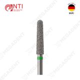  FG, Dia. Round End Taper Bur - Mũi khoan kim cương trụ thuôn đầu tròn dài - Vỉ 5 mũi 