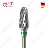  HP, Tungsten Carbide Special Acrylic Coarse Cross Cut - Mũi khoan mài nhựa thô,xanh lá - Hộp 1 mũi 