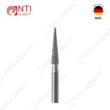  FG, Dia. Long X-mas Tree Bur - Mũi khoan kim cương hình cây thông dài 8 mm - Vỉ 5 mũi 