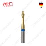  Tc. Remover With Titanium Coat Bur - Mũi làm sạch almagam hoặc chất gắn mắc cài - Vỉ 5 mũi 