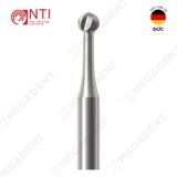  Tc. Round Bur - Mũi khoan thép đầu tròn - Vỉ 5 mũi 