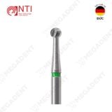  Tc. Round Bur - Mũi khoan thép nạo ngà đầu tròn - Vỉ 5 mũi 