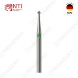  Tc. Round Bur - Mũi khoan thép nạo ngà đầu tròn - Vỉ 5 mũi 