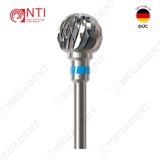  HP, Tungsten Carbide Standard Cross Cut - Mũi khoan thép mài nhựa tiêu chuẩn, xanh dương - Hộp 1 mũi 
