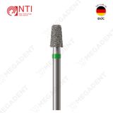  FG, Dia. Flat End Taper Bur - Mũi khoan kim cương hình nón cụt ngắn - Vỉ 5 mũi 