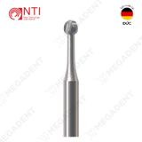  Tc. Round Bur - Mũi khoan thép đầu tròn - Vỉ 5 mũi 