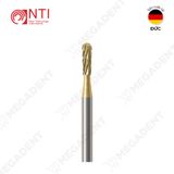 Tc. Remover With Titanium Coat Bur - Mũi làm sạch almagam hoặc chất gắn mắc cài - Vỉ 5 mũi 