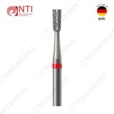  HP, Tungsten Carbide Fine Cross Cut - Mũi khoan thép mài labo mịn, màu đỏ - Hộp 1 mũi 