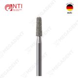  FG, Dia. Turbo Flat End Taper Bur - Mũi khoan kim cương hình nón cụt dài - Vỉ 5 mũi 