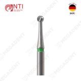  Tc. Round Bur - Mũi khoan thép nạo ngà đầu tròn - Vỉ 5 mũi 